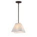 Myhouse Lighting Maxim - 18101WTOI - One Light Pendant - Saxon - Oil Rubbed Bronze