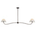 Myhouse Lighting Maxim - 18102WTOI - Two Light Pendant - Saxon - Oil Rubbed Bronze
