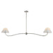 Myhouse Lighting Maxim - 18102WTPN - Two Light Pendant - Saxon - Polished Nickel