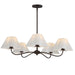 Myhouse Lighting Maxim - 18105WTOI - Five Light Chandelier - Saxon - Oil Rubbed Bronze