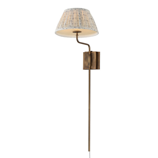 Myhouse Lighting Maxim - 18410BWWBR - One Light Wall Sconce - Dunbridge - Weathered Brass