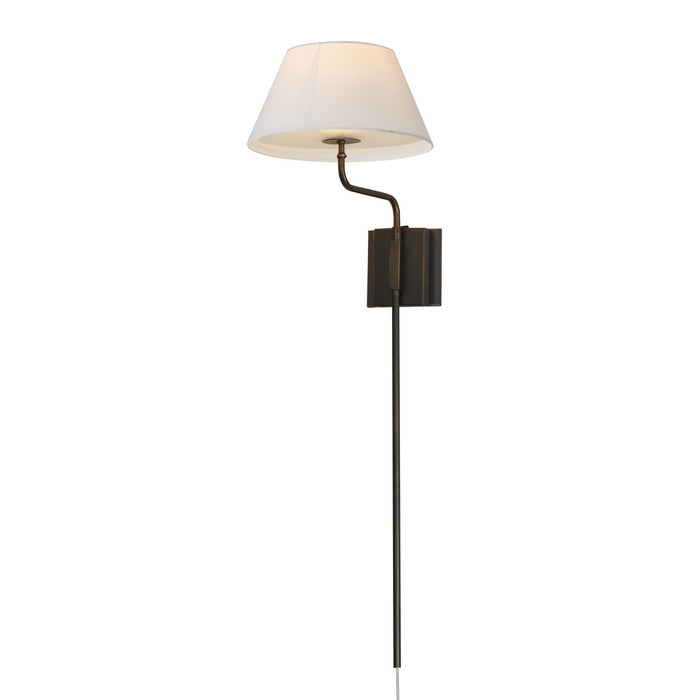Myhouse Lighting Maxim - 18410OFANB - One Light Wall Sconce - Dunbridge - Antique Bronze