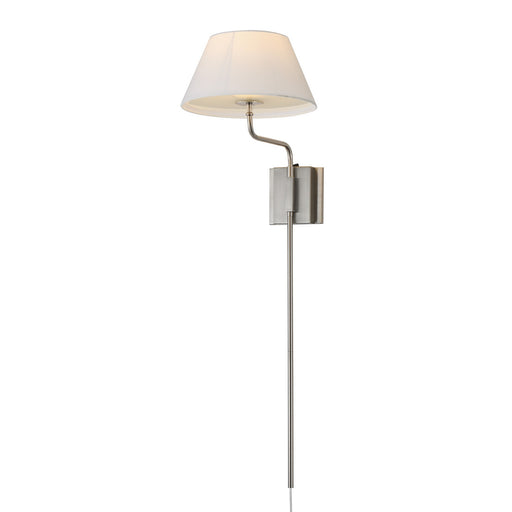 Myhouse Lighting Maxim - 18410OFPN - One Light Wall Sconce - Dunbridge - Polished Nickel