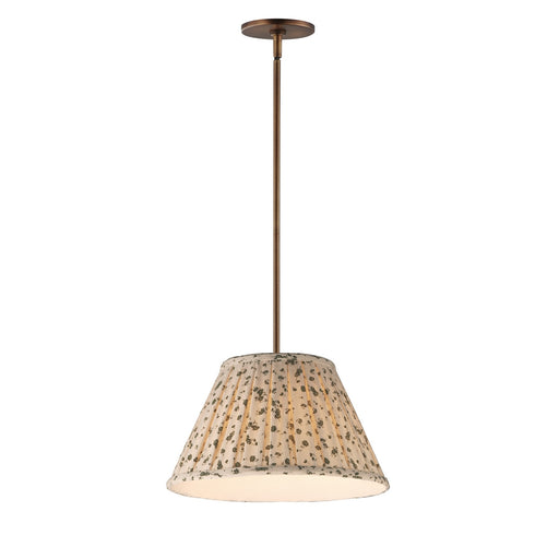 Myhouse Lighting Maxim - 18411OWWBR - One Light Pendant - Dunbridge - Weathered Brass