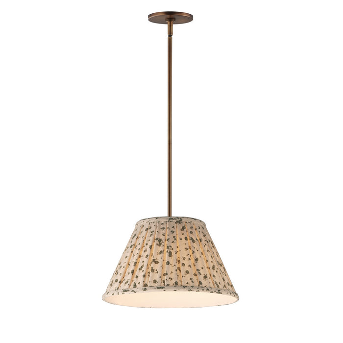Myhouse Lighting Maxim - 18411OWWBR - One Light Pendant - Dunbridge - Weathered Brass