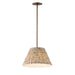 Myhouse Lighting Maxim - 18411OWWBR - One Light Pendant - Dunbridge - Weathered Brass
