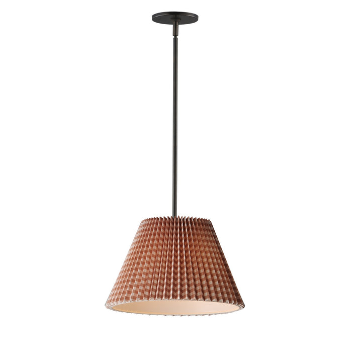 Myhouse Lighting Maxim - 18411RBANB - One Light Pendant - Dunbridge - Antique Bronze