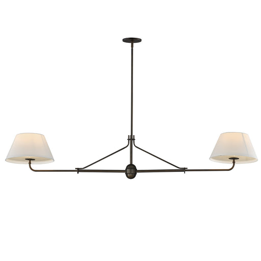 Myhouse Lighting Maxim - 18412OFANB - Two Light Pendant - Dunbridge - Antique Bronze
