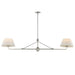 Myhouse Lighting Maxim - 18412OFPN - Two Light Pendant - Dunbridge - Polished Nickel