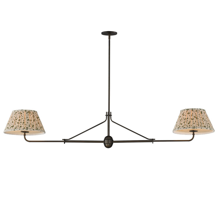 Myhouse Lighting Maxim - 18412OWANB - Two Light Pendant - Dunbridge - Antique Bronze