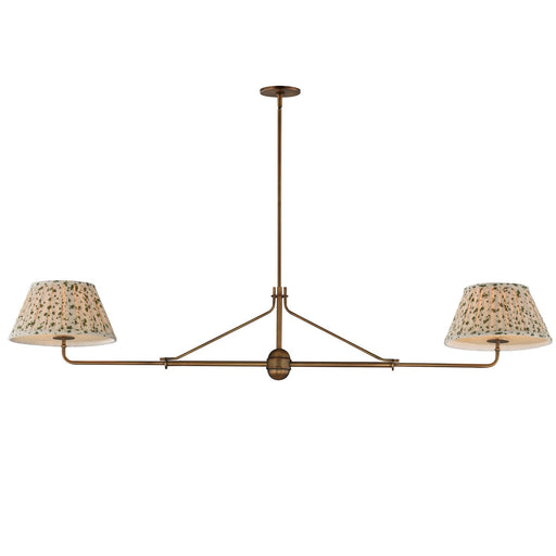 Myhouse Lighting Maxim - 18412OWWBR - Two Light Pendant - Dunbridge - Weathered Brass