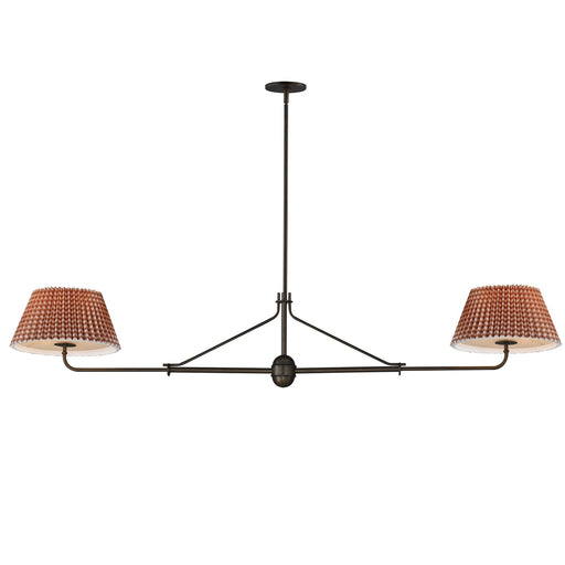 Myhouse Lighting Maxim - 18412RBANB - Two Light Pendant - Dunbridge - Antique Bronze
