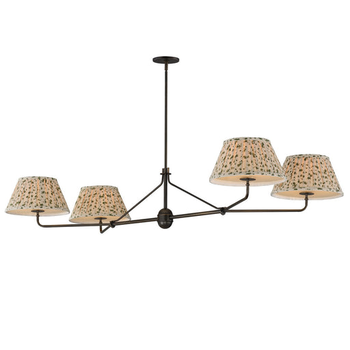 Myhouse Lighting Maxim - 18414OWANB - Four Light Chandelier - Dunbridge - Antique Bronze