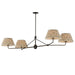 Myhouse Lighting Maxim - 18414OWANB - Four Light Chandelier - Dunbridge - Antique Bronze