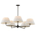 Myhouse Lighting Maxim - 18415OFANB - Five Light Chandelier - Dunbridge - Antique Bronze