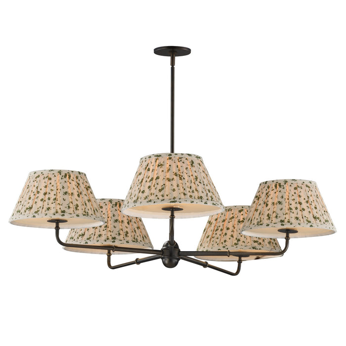 Myhouse Lighting Maxim - 18415OWANB - Five Light Chandelier - Dunbridge - Antique Bronze