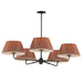Myhouse Lighting Maxim - 18415RBANB - Five Light Chandelier - Dunbridge - Antique Bronze