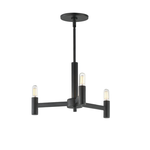 Myhouse Lighting Maxim - 21363BK - Three Light Chandelier - Emana - Black