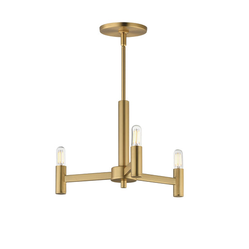 Myhouse Lighting Maxim - 21363NAB - Three Light Chandelier - Emana - Natural Aged Brass
