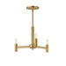 Myhouse Lighting Maxim - 21363NAB - Three Light Chandelier - Emana - Natural Aged Brass