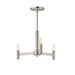 Myhouse Lighting Maxim - 21363SN - Three Light Chandelier - Emana - Satin Nickel