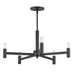 Myhouse Lighting Maxim - 21365BK - Five Light Chandelier - Emana - Black