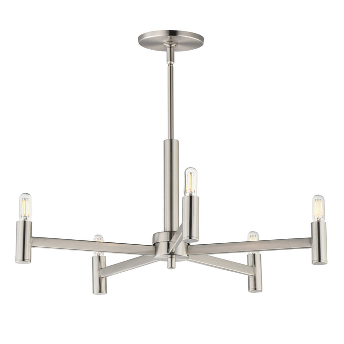 Myhouse Lighting Maxim - 21365SN - Five Light Chandelier - Emana - Satin Nickel