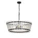 Myhouse Lighting Maxim - 21874CLBZ - Four Light Chandelier - Ruche - Bronze