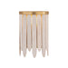 Myhouse Lighting Maxim - 22510WWTNAB - One Light Wall Sconce - Marimba - Weathered White