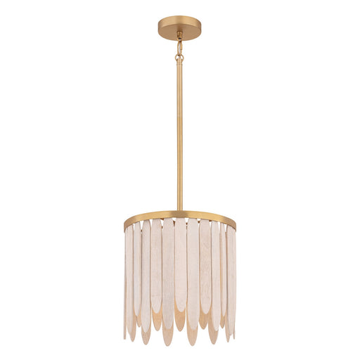 Myhouse Lighting Maxim - 22511WWTNAB - One Light Pendant - Marimba - Weathered White