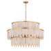 Myhouse Lighting Maxim - 22514WWTNAB - Ten Light Chandelier - Marimba - Weathered White