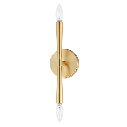 Myhouse Lighting Maxim - 24620SBR - Two Light Wall Sconce - Rome - Satin Brass