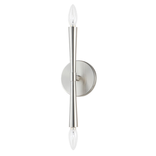 Myhouse Lighting Maxim - 24620SN - Two Light Wall Sconce - Rome - Satin Nickel