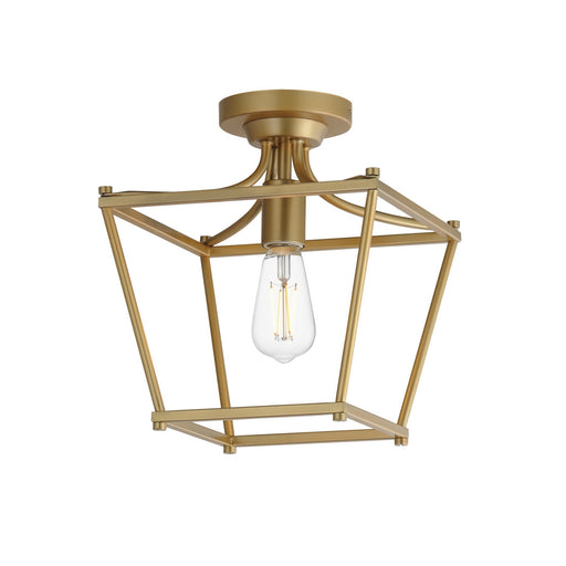 Myhouse Lighting Maxim - 25311NAB - One Light Pendant / Semi-Flush - Clifton - Natural Aged Brass