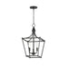 Myhouse Lighting Maxim - 25313BK - Three Light Pendant - Clifton - Black