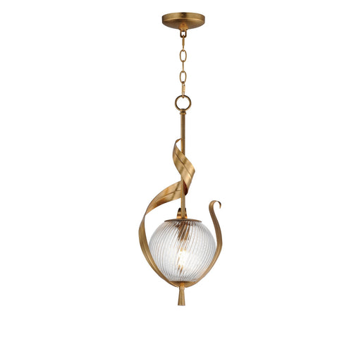 Myhouse Lighting Maxim - 28712CRGL - One Light Pendant - Firenze - Gold Leaf
