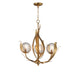 Myhouse Lighting Maxim - 28713CRGL - Three Light Pendant - Firenze - Gold Leaf