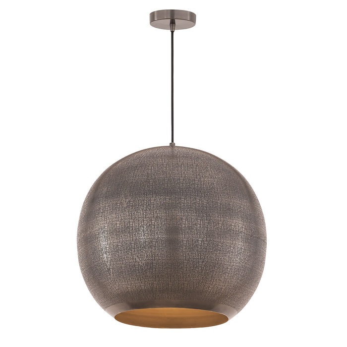 Myhouse Lighting Maxim - 29133PE - One Light Pendant - Aurelia - Pewter