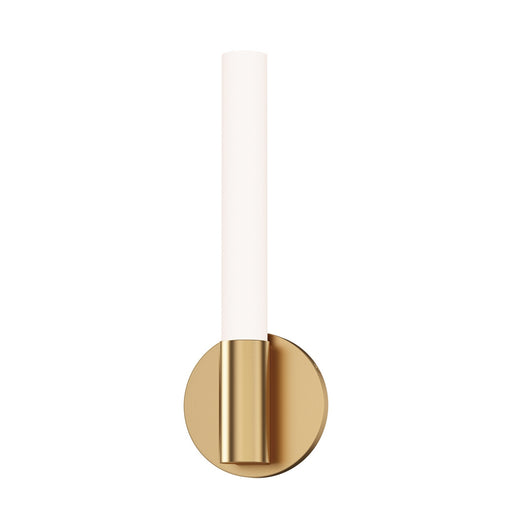 Myhouse Lighting Maxim - 52510WTNAB - LED Wall Sconce - Tubi - Natural Aged Brass