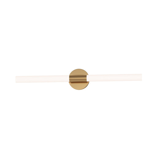 Myhouse Lighting Maxim - 52513WTNAB - LED Bath Bar - Tubi - Natural Aged Brass