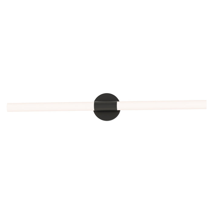 Myhouse Lighting Maxim - 52514WTBK - LED Bath Bar - Tubi - Black