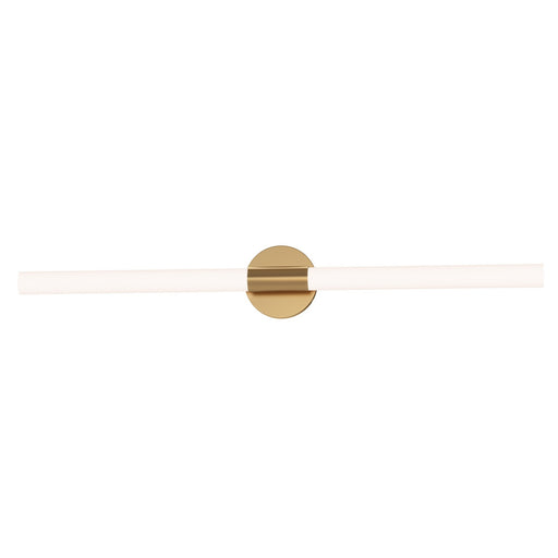 Myhouse Lighting Maxim - 52514WTNAB - LED Bath Bar - Tubi - Natural Aged Brass