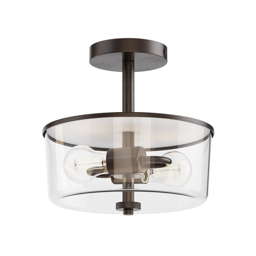 Myhouse Lighting Maxim - 5692CLOI - Two Light Semi Flush/Pendant Convertible - Fuller - Oil Rubbed Bronze
