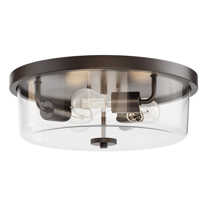 Myhouse Lighting Maxim - 5693CLOI - Three Light Flush Mount - Fuller - Oil Rubbed Bronze