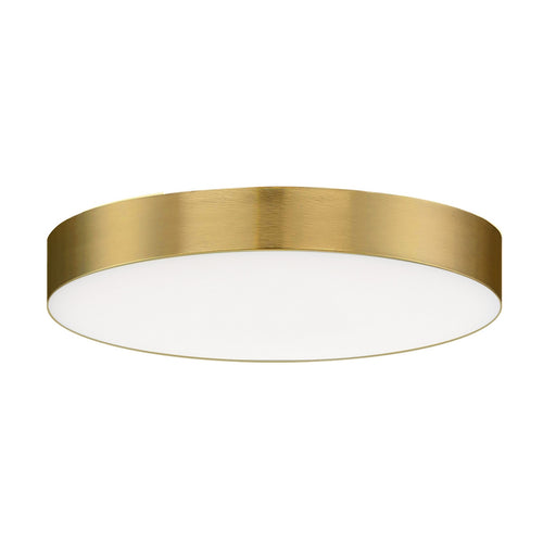 Myhouse Lighting Maxim - 57660WTSBR - LED Flush Mount - Trim - Satin Brass