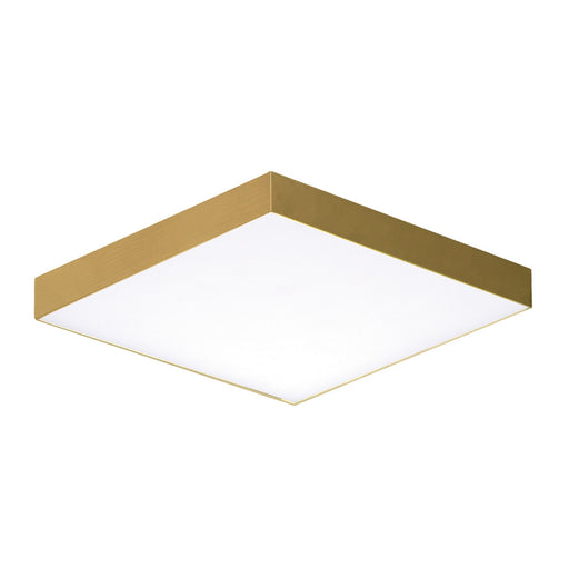 Myhouse Lighting Maxim - 57667WTSBR - LED Flush Mount - Trim - Satin Brass