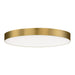 Myhouse Lighting Maxim - 57670WTSBR - LED Flush Mount - Trim - Satin Brass