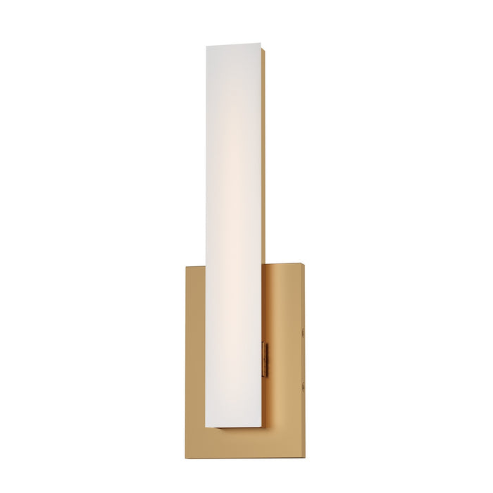 Myhouse Lighting Maxim - 59100CLFTNAB - LED Vanity - Vogue - Natural Aged Brass