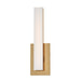 Myhouse Lighting Maxim - 59100CLFTNAB - LED Vanity - Vogue - Natural Aged Brass