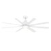 Myhouse Lighting Maxim - 88767WTMW - 65" Ceiling Fan - Condor - White
